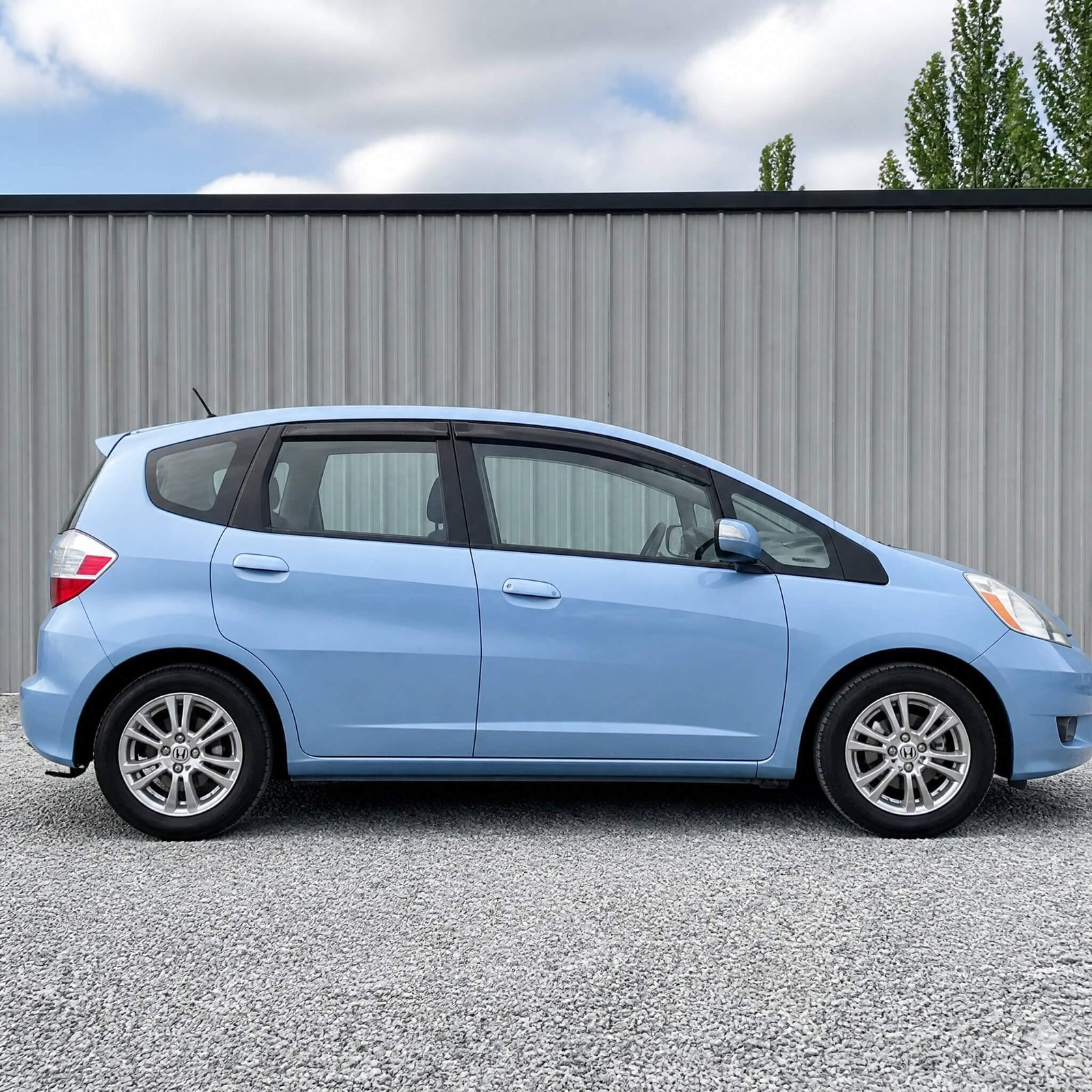 2013 Honda Fit Blue