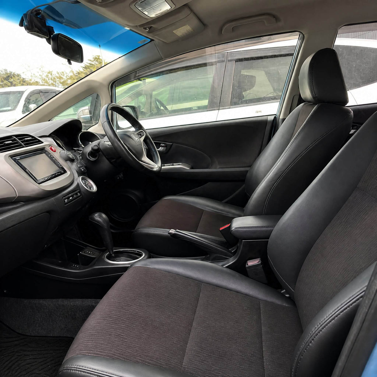 2013 Honda Fit Blue
